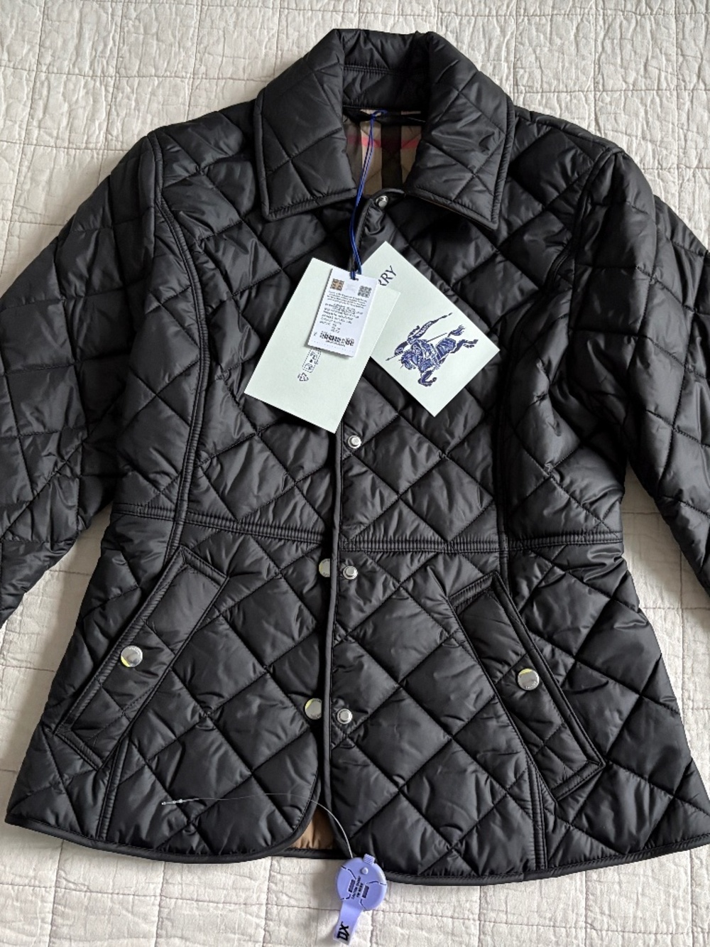 Women’s Burberry Nylon Jacket XS